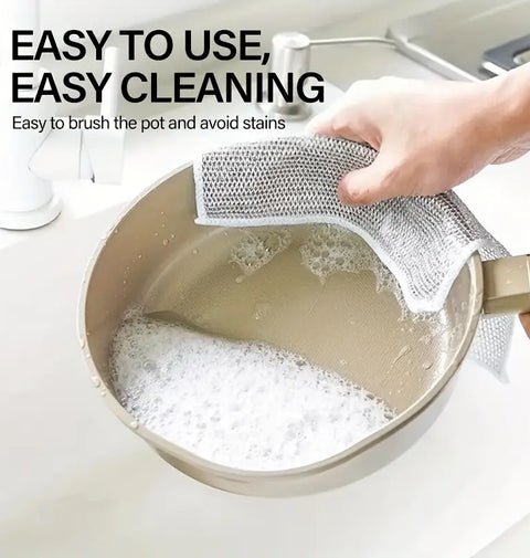 Non-Scratch Wire Dish Washing Cloth